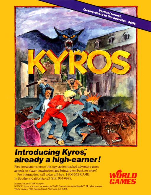 Kyros Arcade Game Cover